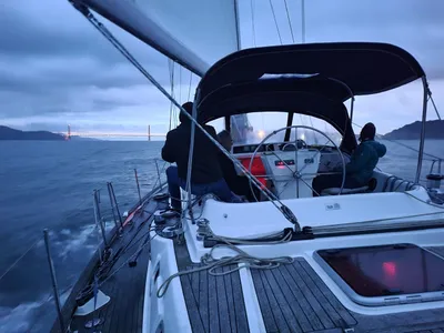 Dawn approach to the Golden Gate