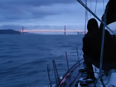 The Golden Gate at first light